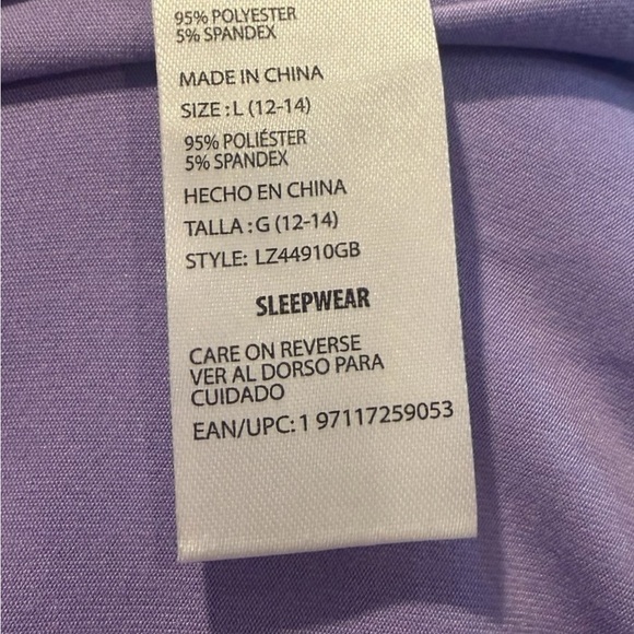 Disney The Nightmare Before Christmas Purple Scream Queen Nightshirt - Picture 6 of 8